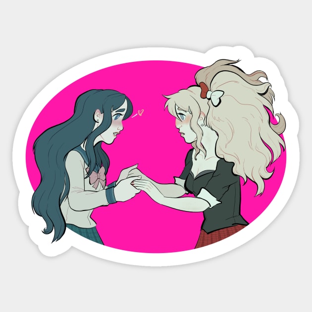 You Are Not What You Are - Ikuzono (Danganronpa) Sticker by acearose